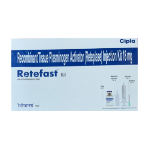 Reteplase 18mg Injection By Rizochem Pharmaceuticals