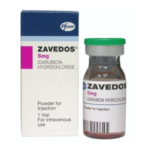 Zavedos Idarubicin Hydrochloride 5mg Rizochem Pharmaceuticals