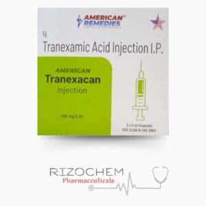 tranexacan 500mg tranexamic acid injection i p. - Hemostatic Agent for Bleeding Control