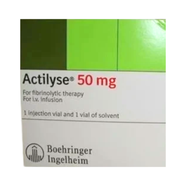 Actilyse استخدام Fibrinolytic therapy 50 mg Rizochem Pharmaceuticals