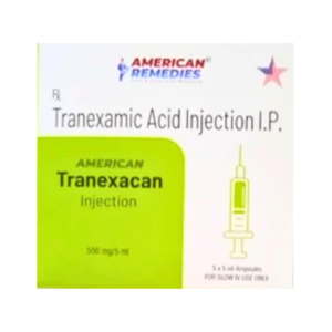 Tranexamic Acid 500 mg حبوب Tranexacan Injection I.P. Rizochem Pharmaceuticals