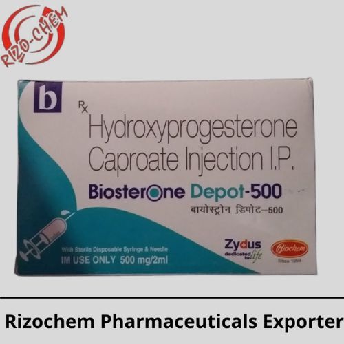 Hydroxyprogesterone 500 mg Injection