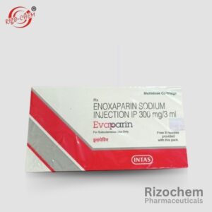 Enoxaparin 300 mg Injection - Anticoagulant medication used to prevent and treat blood clots; available for wholesale and export from India.
