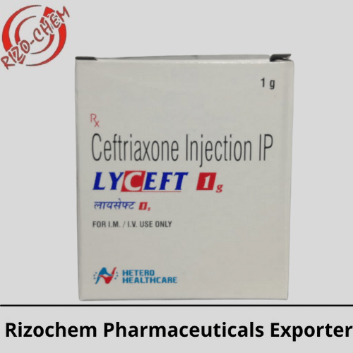 Lyceft Ceftriaxone 1g Injection