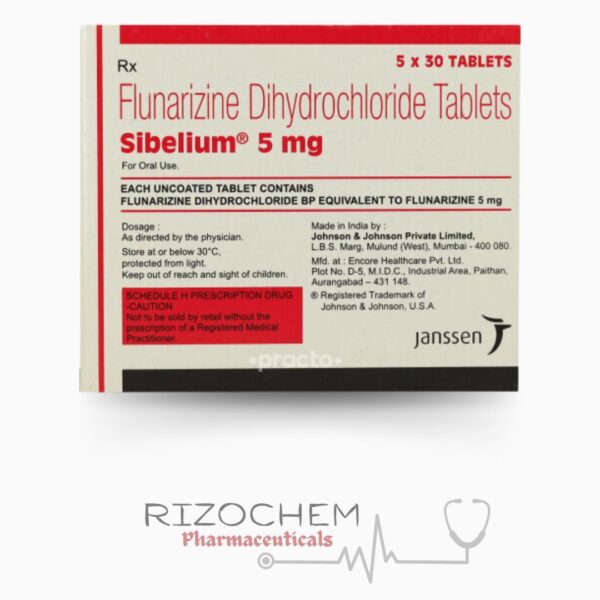 Flunarizine 5 mg دواء - Effective Treatment for Migraine and Vertigo