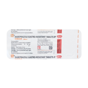 Rabicer 20 mg Tablets Rizochem Pharmaceuticals