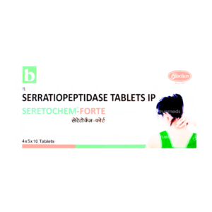 Seretochem Forte Serritiopeptidase 10mg Tablet Rizochem Pharmaceuticals
