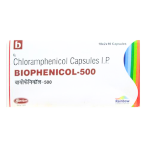 Biophenicol 500mg Capsule Rizochem Pharmaceuticals