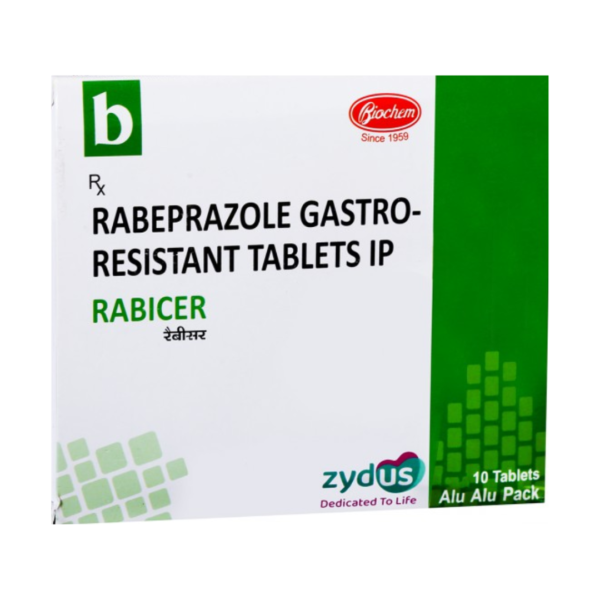 Rabicer 10mg Tablet Rizochem Pharmaceuticals