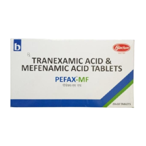 Pefax-MF Mefenamic 250mg Tablet Rizochem Pharmaceuticals