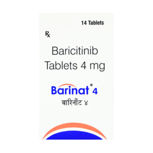 Barinat 4 mg Tablets Baricitinib Rizochem Pharmaceuticals