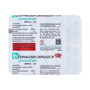 Cefalexin 250 mg Capsule Rizochem Pharmaceuticals