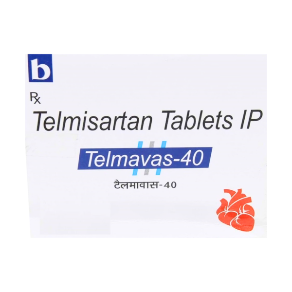 Telmavas Telmisartan 40mg Tablet Rizochem Pharmaceuticals