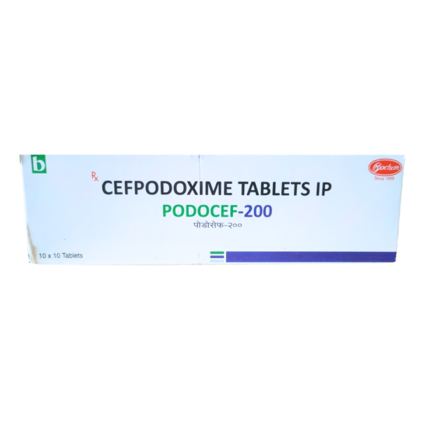 podocef cefpodoxime proxetil 200mg Rizochem Pharmaceuticals