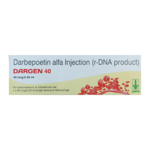 Darbepoetin alfa Injection 40 mcg Dargen Rizochem Pharmaceuticals