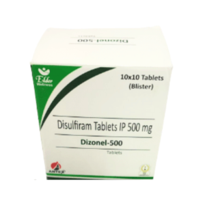 Disulfiram Dizonel 500mg Tablets IP Rizochem Pharmaceuticals