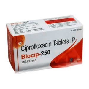 Ciprofloxacin Biocip 250mg Rizochem Pharmaceuticals