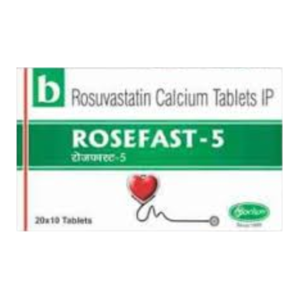 Rosefast 5mg Tablet Rizochem Pharmaceuticals