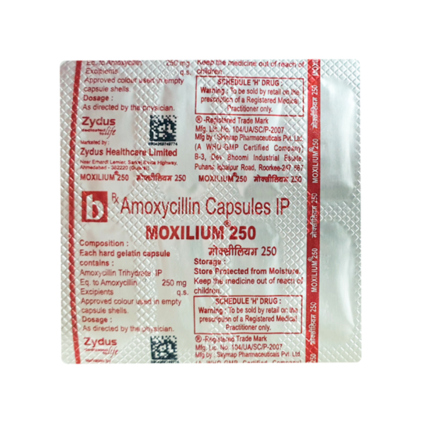 Moxilium 250mg Tablet Rizochem Pharmaceuticals