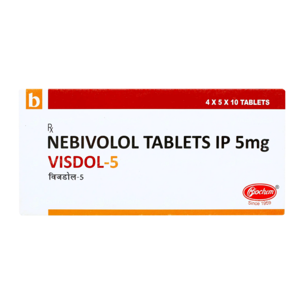 Nebivolol Visdol 5mg Tablet Rizochem Pharmaceuticals