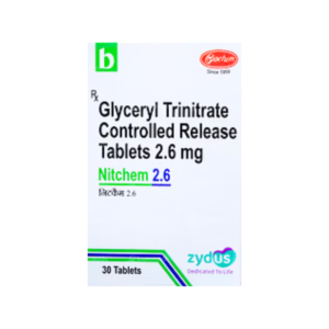 Nitchem Nitrogycerine 2.6mg Rizochem Pharmaceuticals