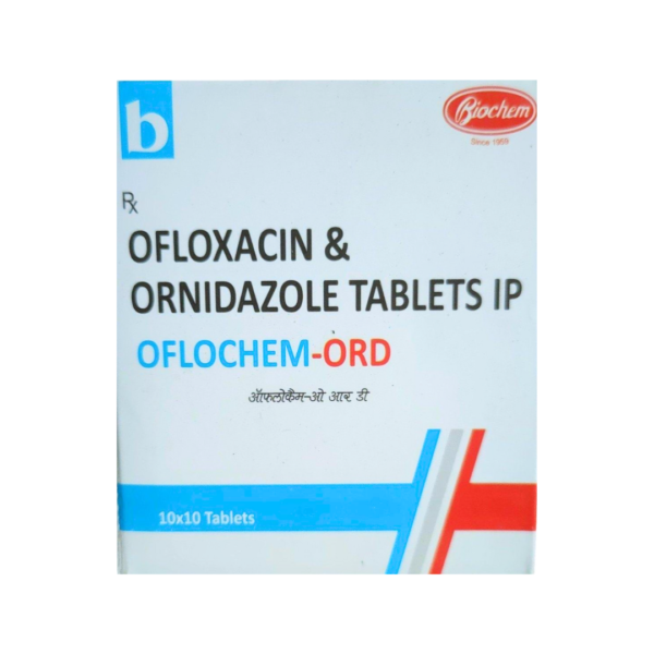Oflochem ORD Ofloxacin 200/500mg Rizochem Pharmaceuticals