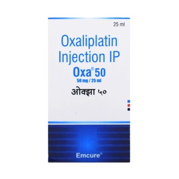 Oxa Oxaliplatin 50mg Injection Rizochem Pharmaceuticals