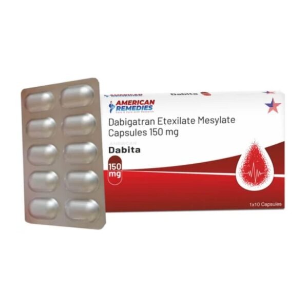 Dabita Dabigatran Etexilate 150mg Capsule Rizochem Pharmaceuticals
