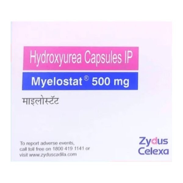 Hydroxyurea Myelostat 500mg Capsule Rizochem Pharmaceuticals