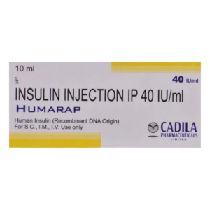 Human insulin 40IU Injection By Rizochem Pharmaceuticals