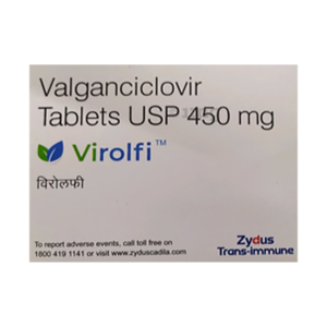 Valganciclovir 450mg Tablet By Rizochem Pharmaceuticals