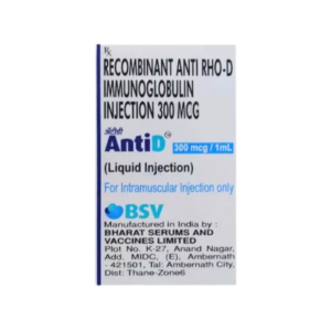 Anti-D Immunoglobulin 300mcg Injection By Rizochem Pharmaceuticals