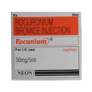 Rocuronium Bromide 50mg Injection By Rizochem Pharmaceuticals