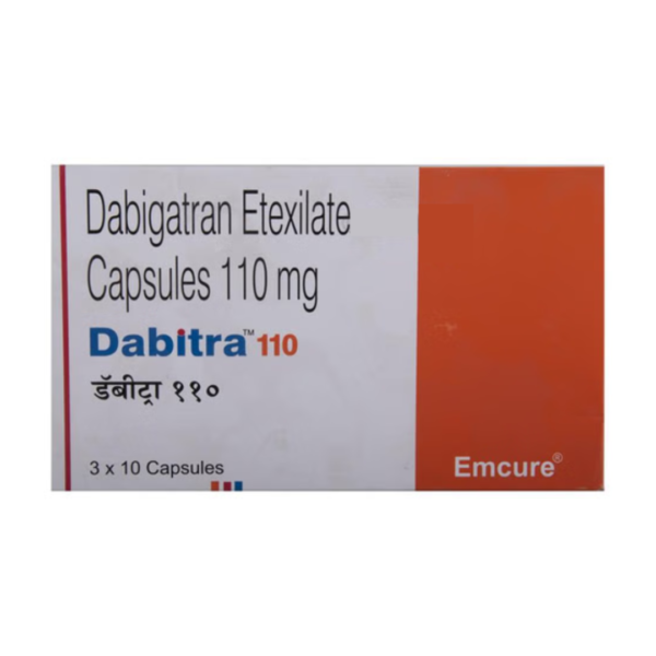 Dabita Dabigatran Etexilate 110mg Rizochem Pharmaceuticals