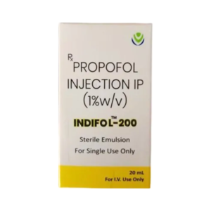 Indifol Propofol 200mg Rizochem Pharmaceuticals