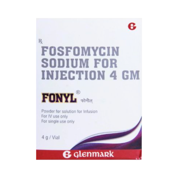 Fosfomycin 4 gm Fonyl Injection Rizochem Pharmaceuticals