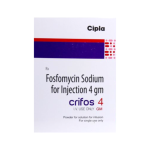 Fosfomycin Crifos 4gm Injection Rizochem Pharmaceuticals