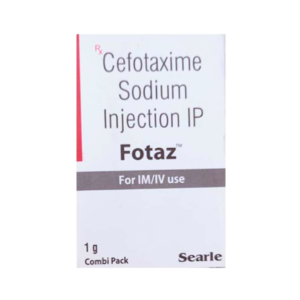 Fotaz Cefotaxime 1gm Rizochem Pharmaceuticals