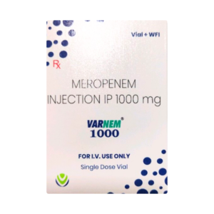Varnem Meropenem 1000mg Rizochem Pharmaceuticals