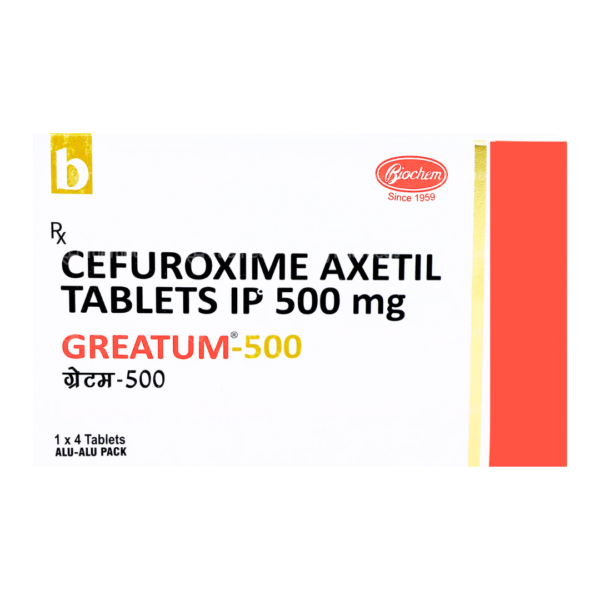 Greatum Cefuroxime 500mg Rizochem Pharmaceuticals