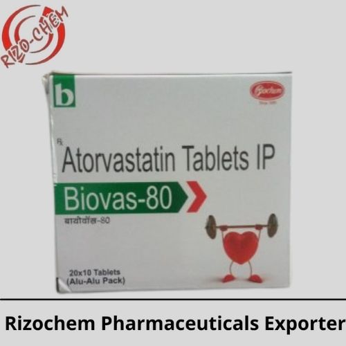 Atorvastatin 80 mg Biovas Tablet