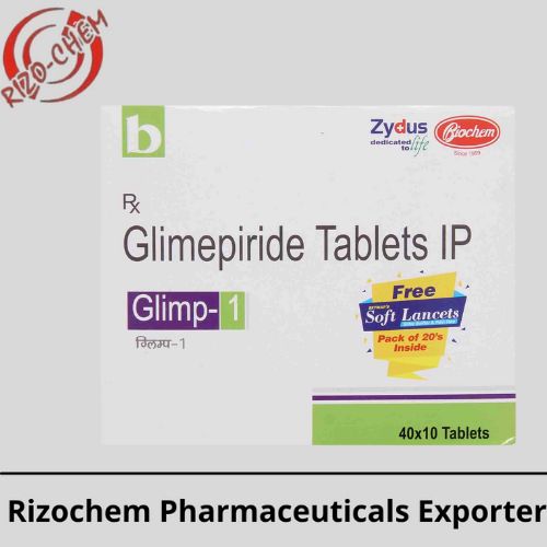 Glimp Glimepiride 1mg Tablet