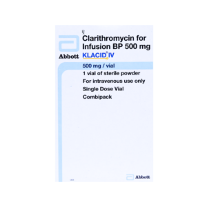 Clarithromycin Klacid IV Injection Rizochem Pharmaceuticals