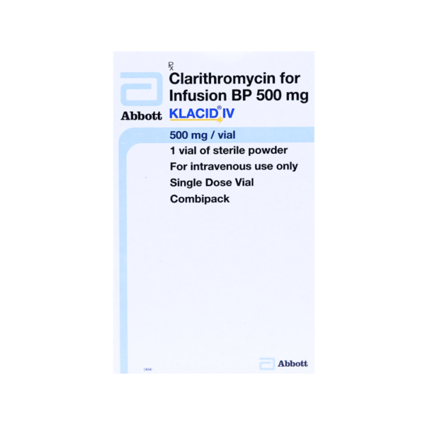 Clarithromycin Klacid IV Injection Rizochem Pharmaceuticals
