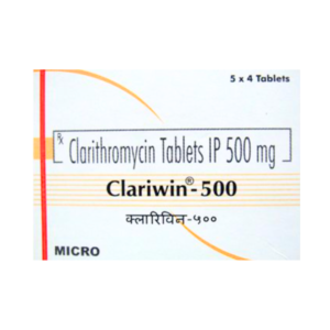 Clariwin Clarithromycin 500mg Rizochem Pharmaceuticals