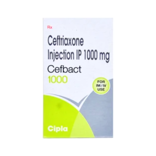 Ceftriaxone 1g حقن Rizochem Pharmaceuticals
