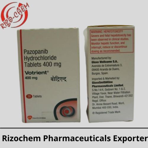 Pazopanib Votrient 400 mg Tablet
