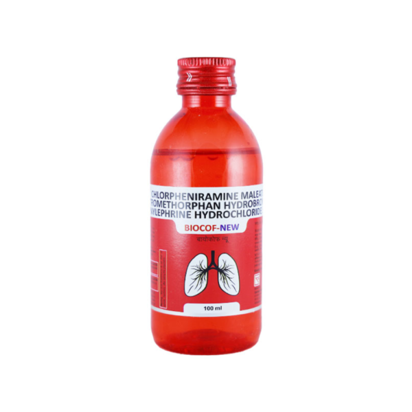 Chlorpheniramine 60 ml Biocof New Syrup Rizochem Pharmaceuticals