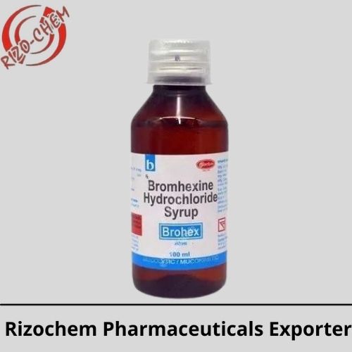 Bromhexine Hydrochloride Brohex Syrup 4mg