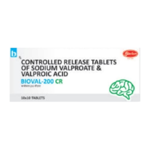 Sodium Valproate 134 mg Bioval 200 CR Tablet Rizochem Pharmaceuticals